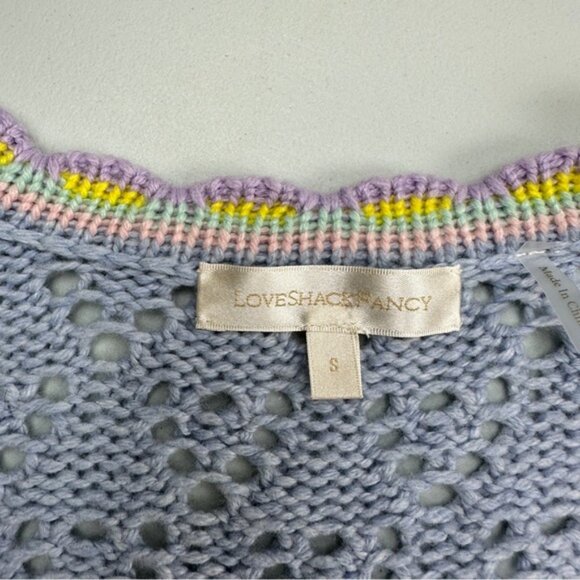 LoveShackFancy Brody Oversized Knit Cardigan - Picture 9 of 13